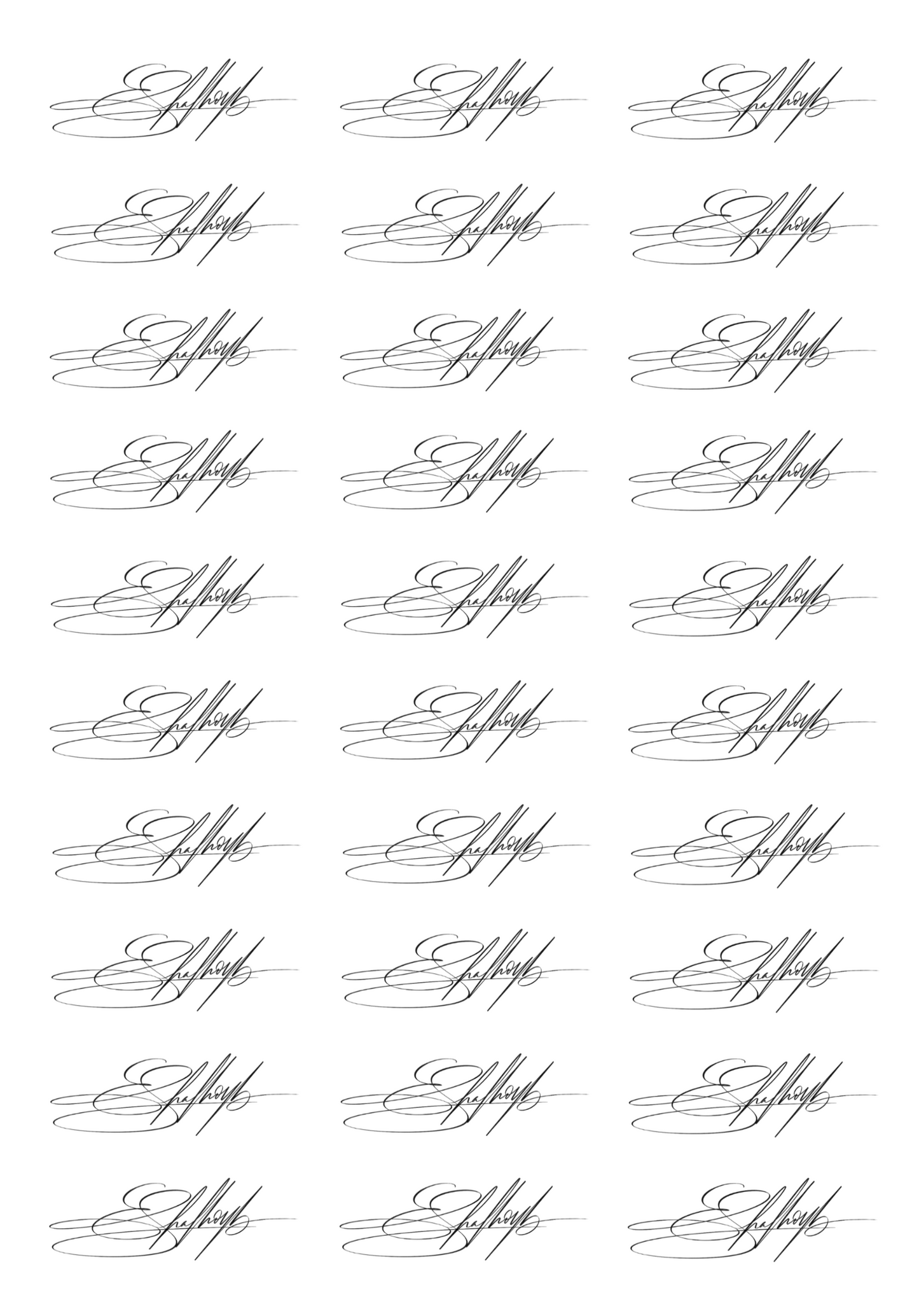 1-on-1 Signature Experience